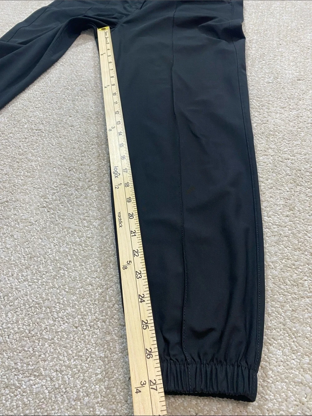 lululemon athletica Black Tailored Jogger Pants Size 28